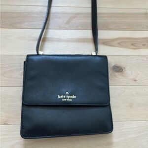 Kate Spade small black cross body bag purse